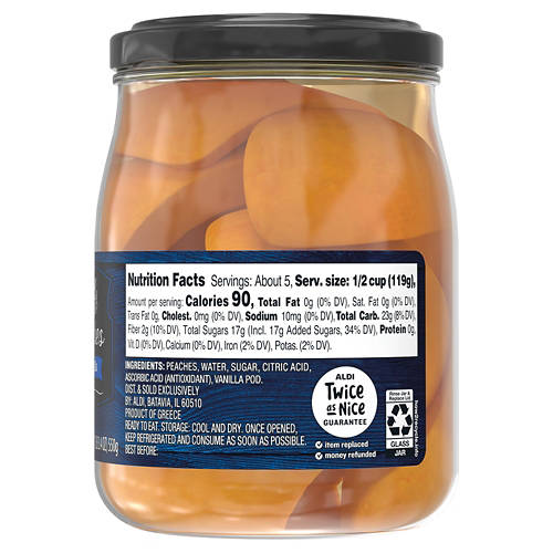 Specially Selected Winter Gourmet Peaches - Vanilla